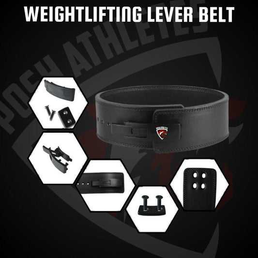 Wieght Lifting Lever Belt By Posh Athletes