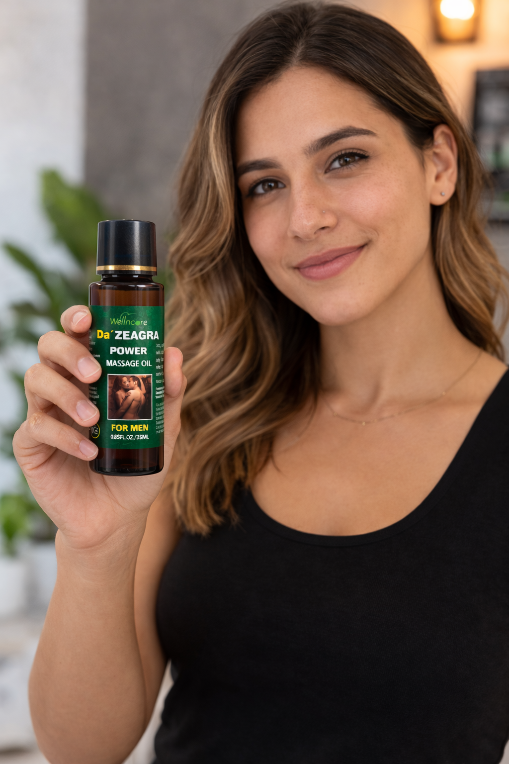 Da’ ZEAGRA Power Massage Oil for Men – Herbal Stamina & Performance Support Oil (25ML)