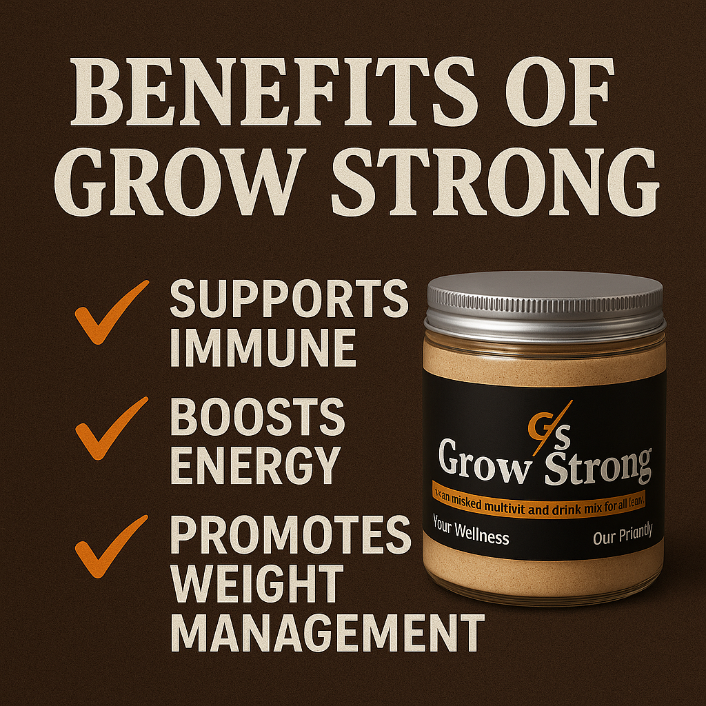 Grow Strong | Herbal Daily Vitality & Wellness Support