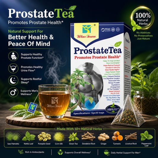ProstateTea – Natural Herbal Tea for Prostate Health Support | Urinary Relief & Better Sleep
