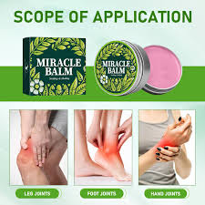 Soothing & Relaxing Joint Cream, Balm for Swollen Legs, Organic Miracle Balm - Natural Ingredients, Soothing Joint Cream for Back, Hands, Feet and Body